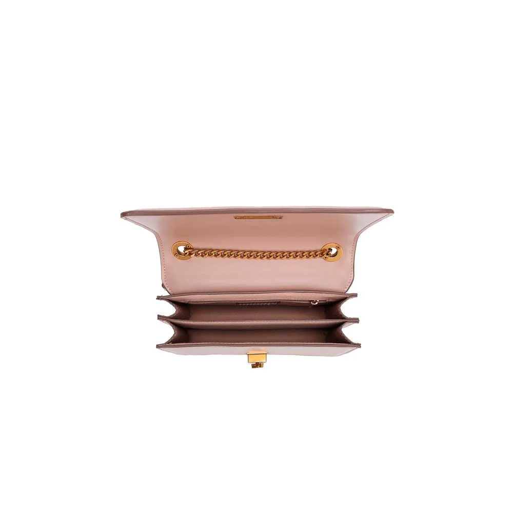 Bolsa Pequena Soft Rose Alça Transversal - vista 5 de 5