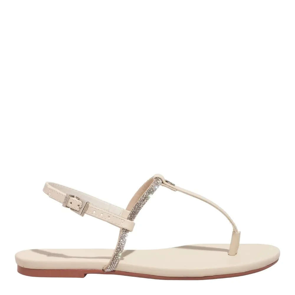 Rasteira Tira Salomé Napa Soft Creme - vista 1 de 4