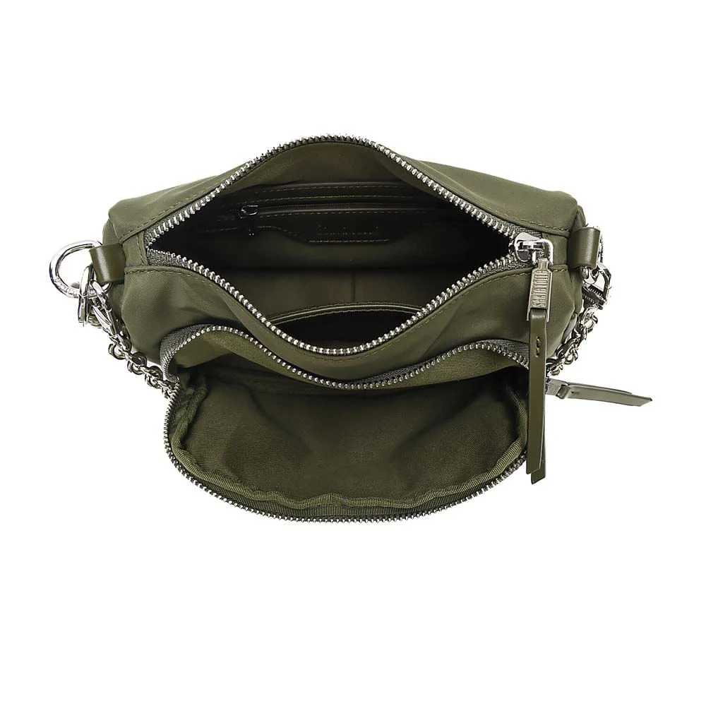 Bolsa Pequena Nylon Verde Army Alça Transversal - vista 7 de 7