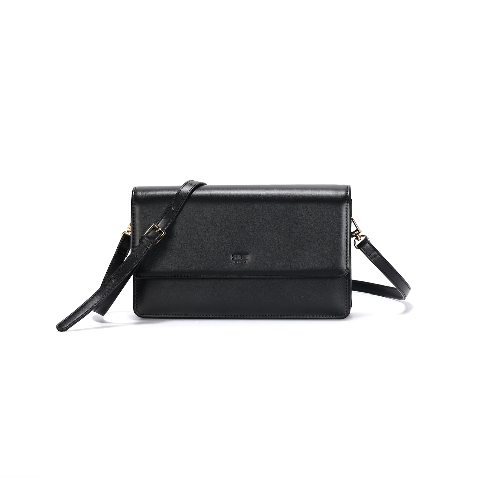 Bolsa Pequena Soft Preta Alça Transversal - vista 1 de 3