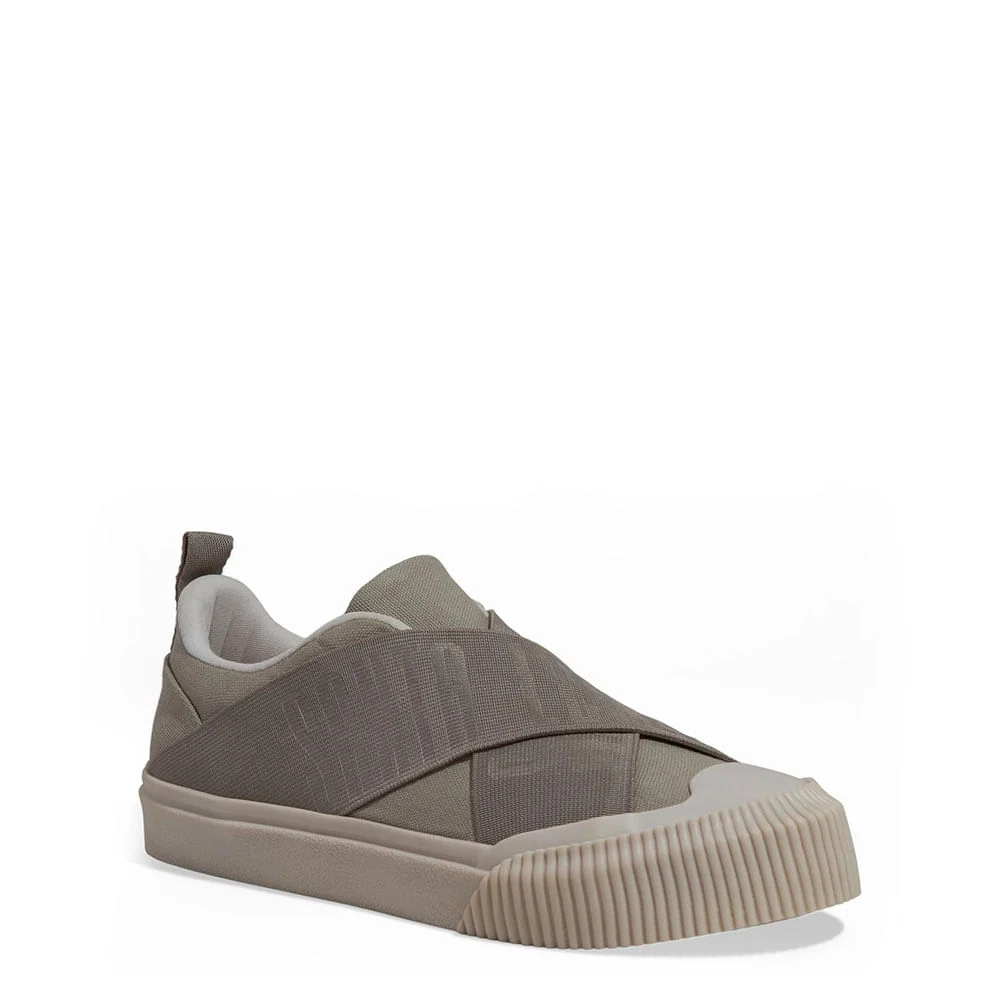 Tênis Slip On Têxtil Lona Deserto Verde Pistache - vista 2 de 4