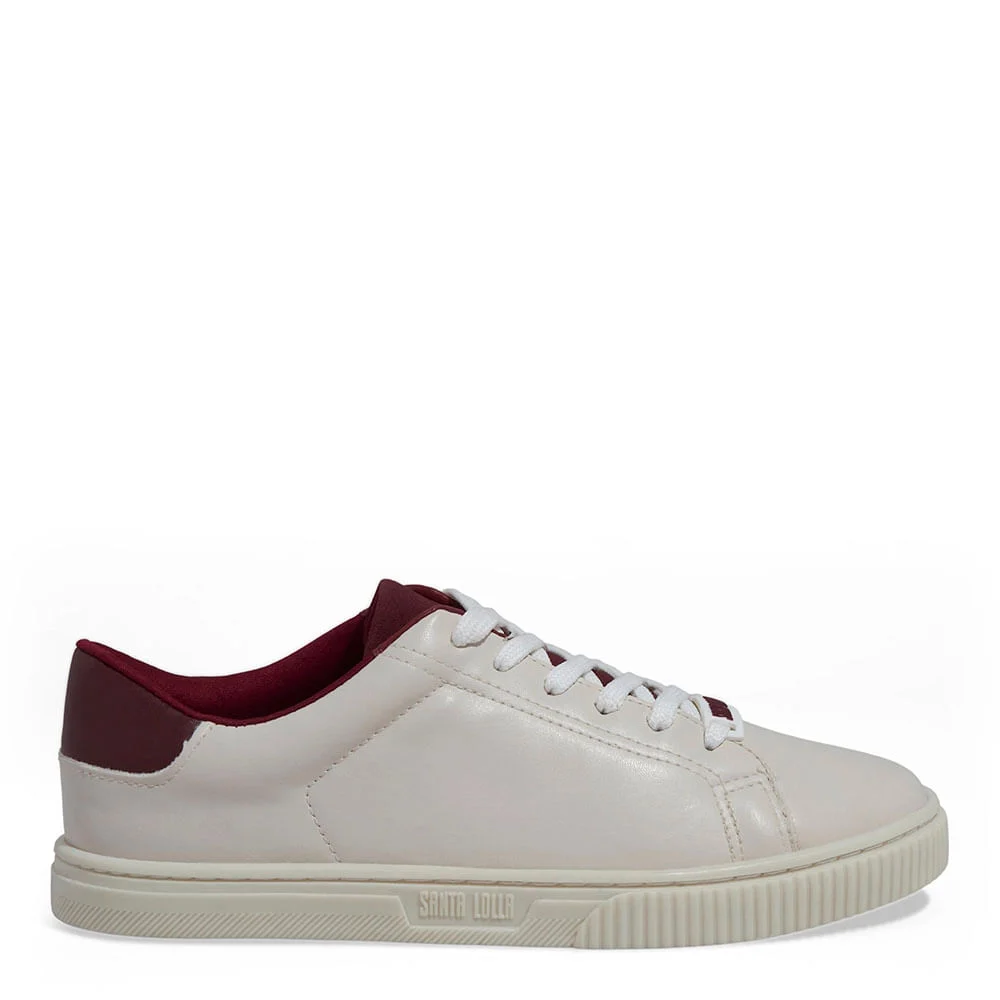 Tênis Napa Soft Off White e Vermelho - vista 1 de 4
