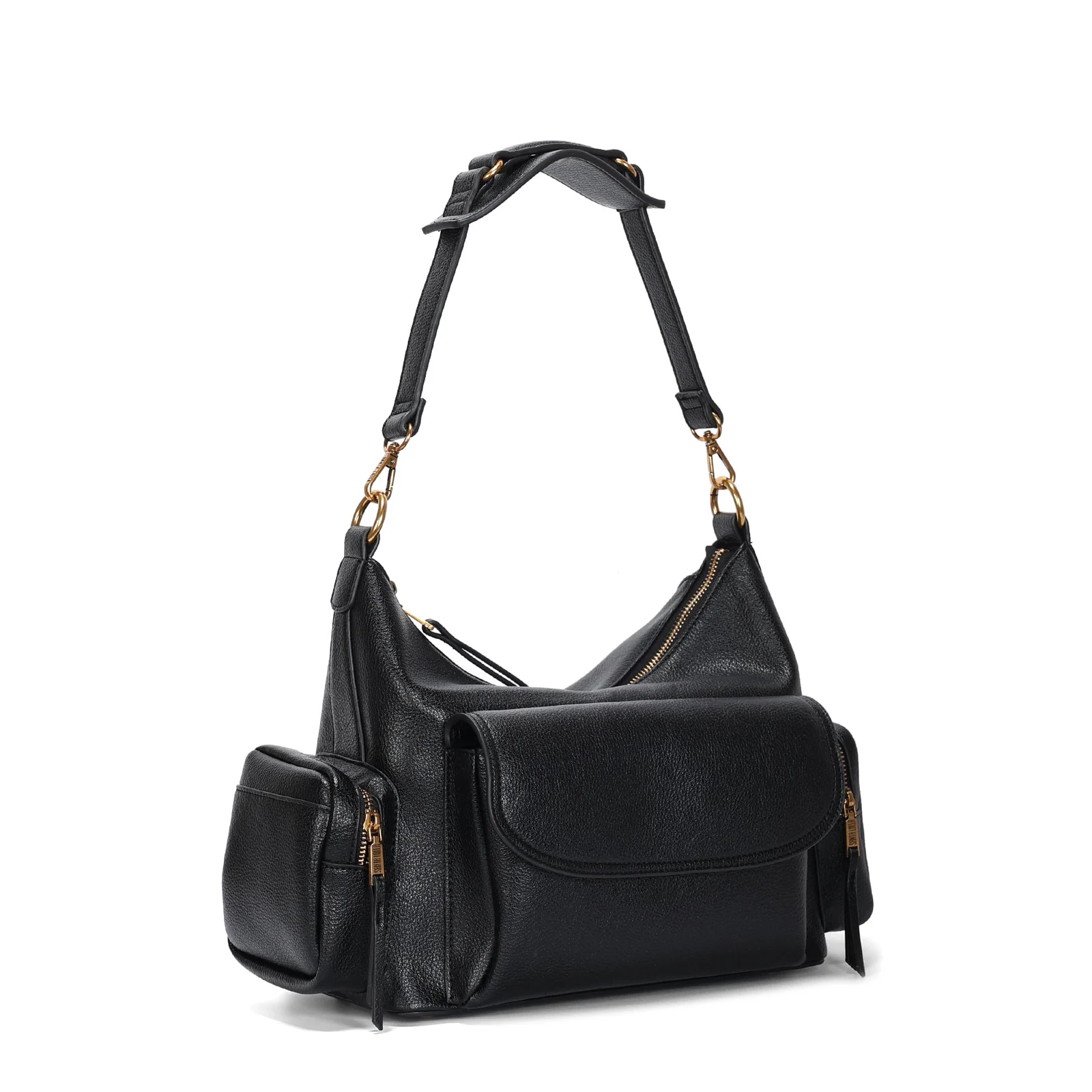Bolsa Grande De Ombro Floater Bolsos Preto - vista 3 de 4