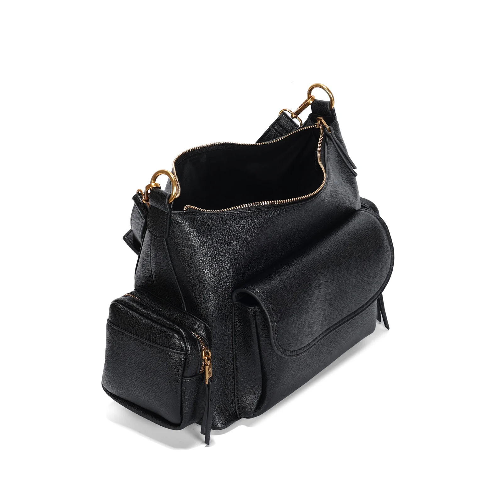 Bolsa Grande De Ombro Floater Bolsos Preto - vista 4 de 4