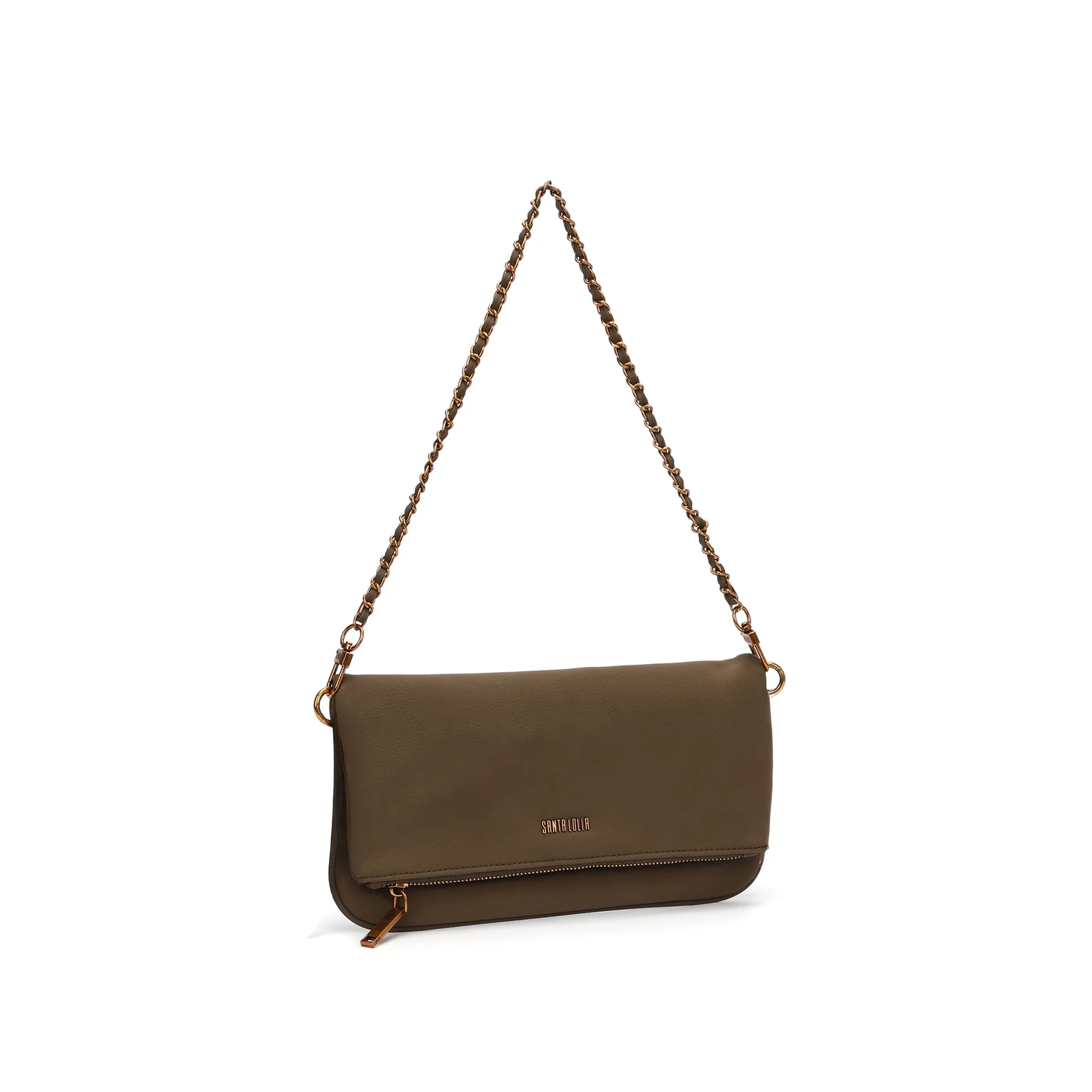 Bolsa M Material Nobuck Army - vista 2 de 5