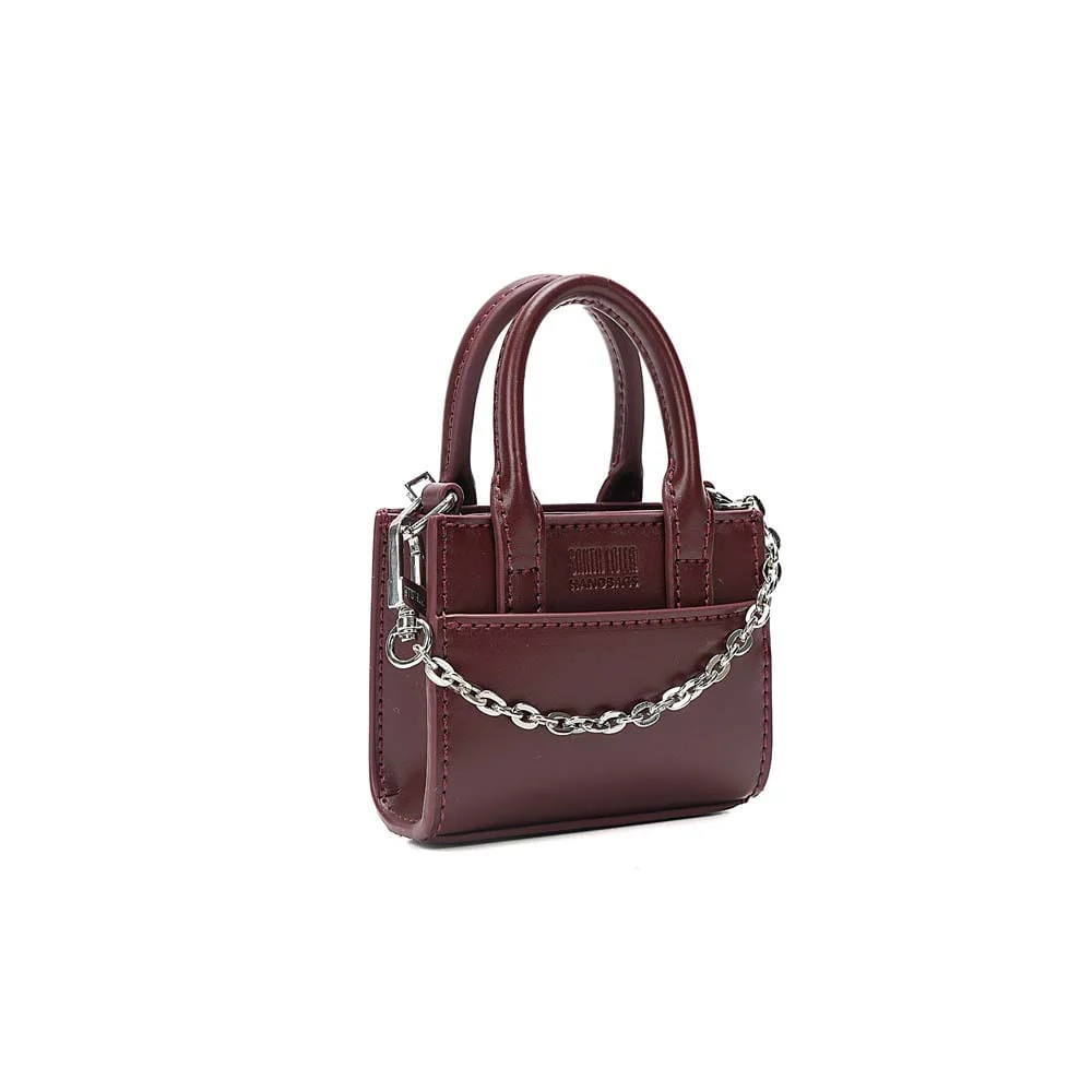 Chaveiro Mini Bolsa Floater Roxo Berry - vista 2 de 7