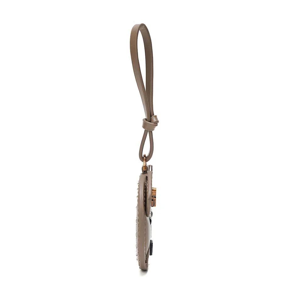 Chaveiro Espelho Cachorro Material Soft Cinza Fog - vista 4 de 7