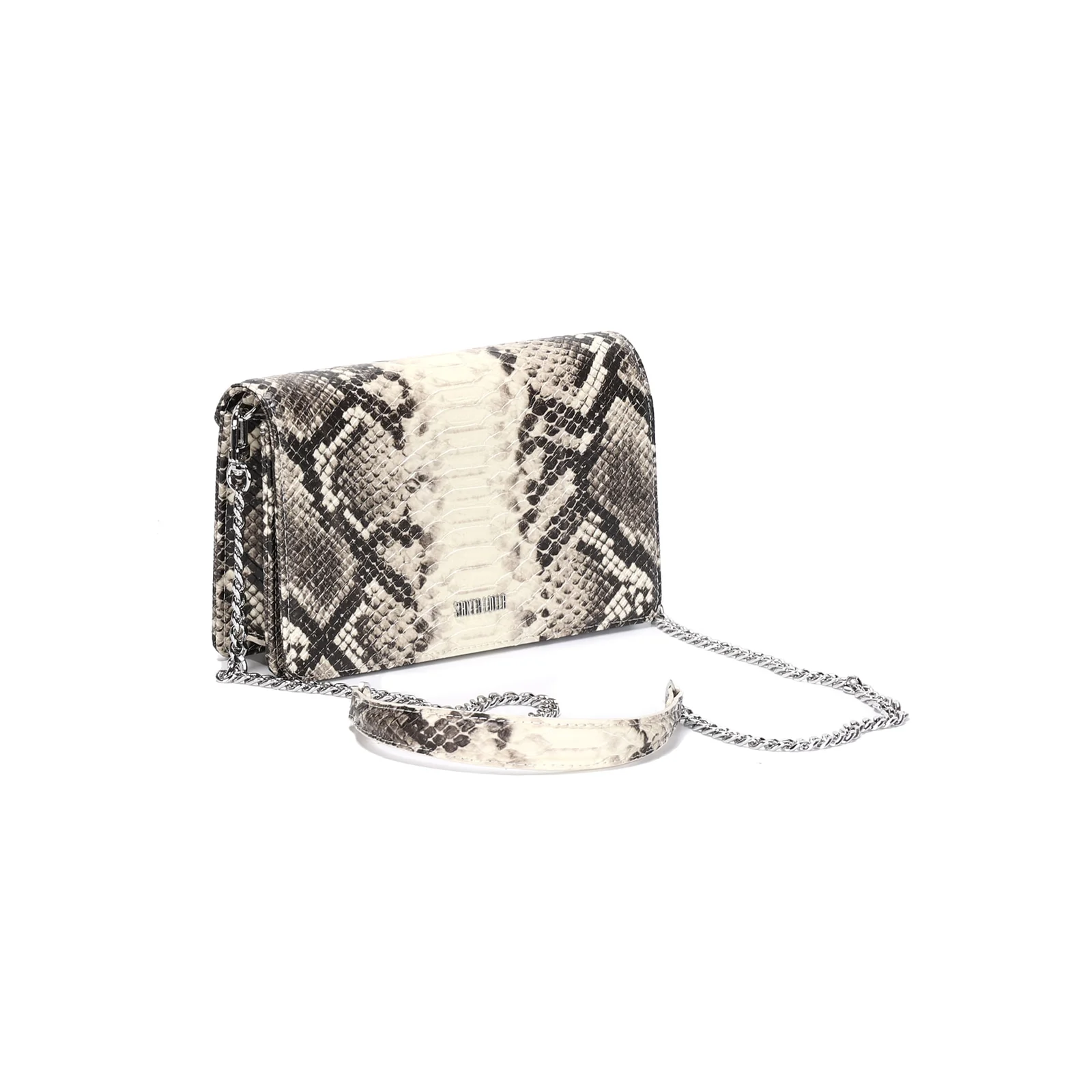 Bolsa Pequena Estampa Animal Print Cobra Alça Transversal - vista 2 de 3