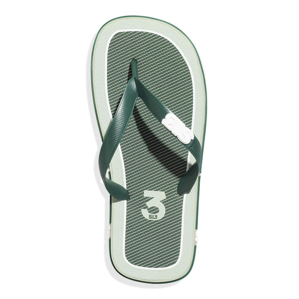 Chinelo Flip Flop Masculino Borracha Verde Menta - vista 4 de 4