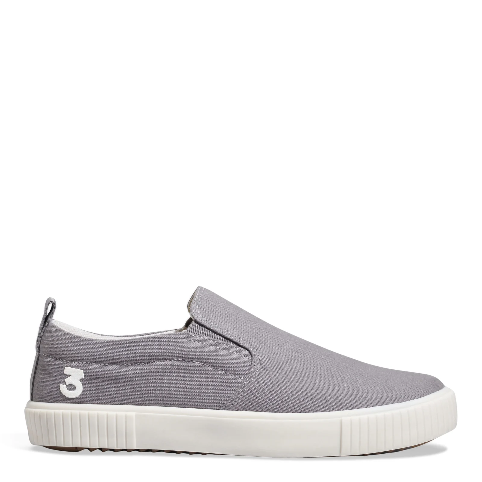 Tênis Slip On Masculino Lona Deserto Cinza Chumbo - vista 1 de 4