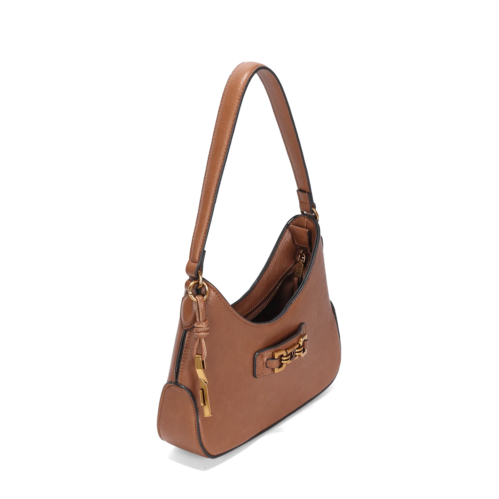 Bolsa Baguete Média Floater Marrom Bridão - vista 3 de 3