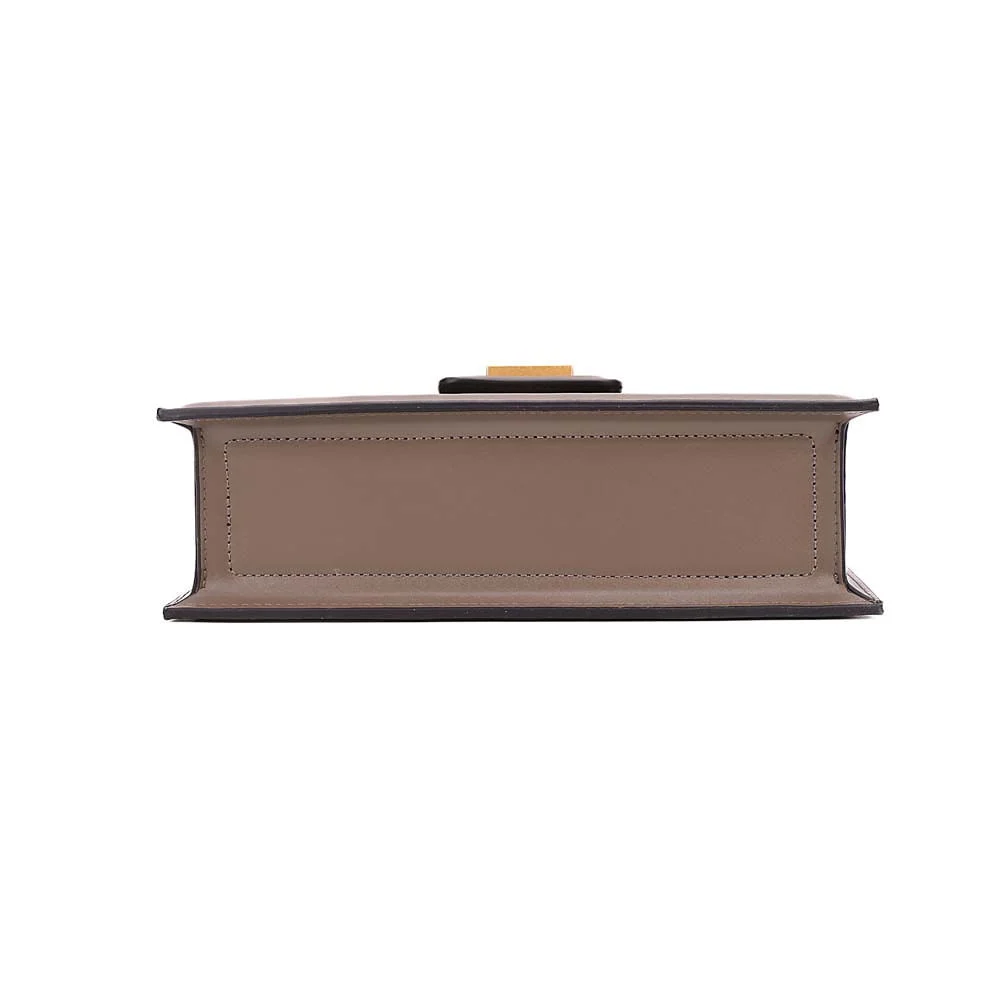 Bolsa Estruturada Soft Cinza Steel Alça Corrente - vista 7 de 8