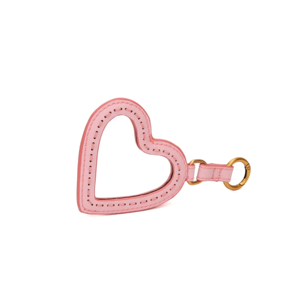 Chaveiro Espelho Coração Soft Rosa Bebê - vista 2 de 7