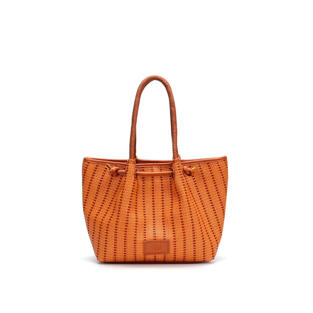 Bolsa Shopper Tressê Alça de Ombro Marrom Safari - vista 1 de 5