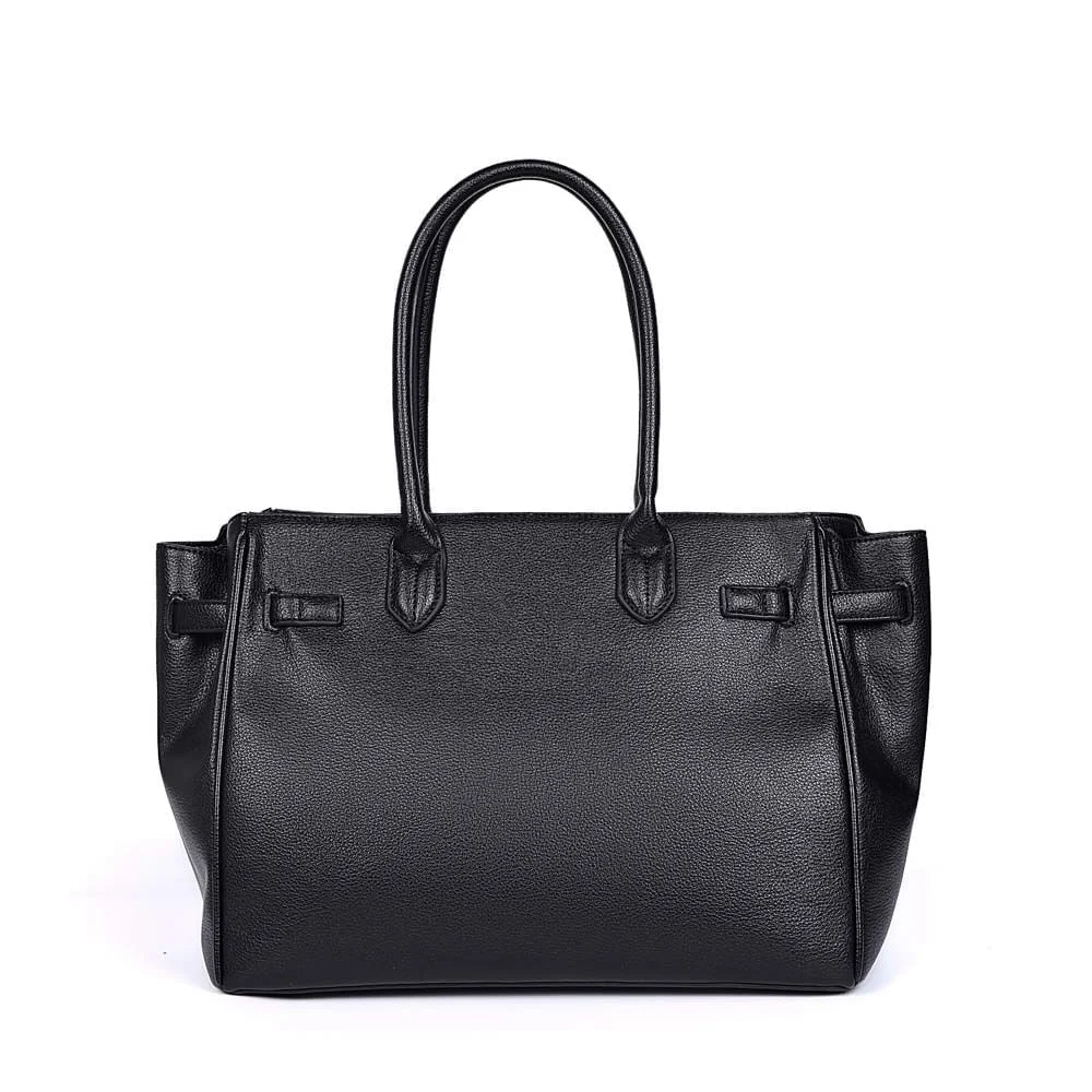 Bolsa Grande Floater Alça De Ombro Preta - vista 5 de 8