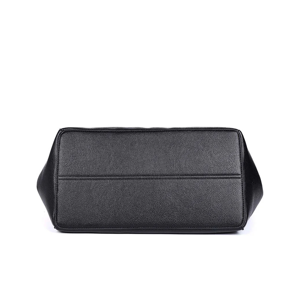 Bolsa Grande Floater Alça De Ombro Preta - vista 6 de 8