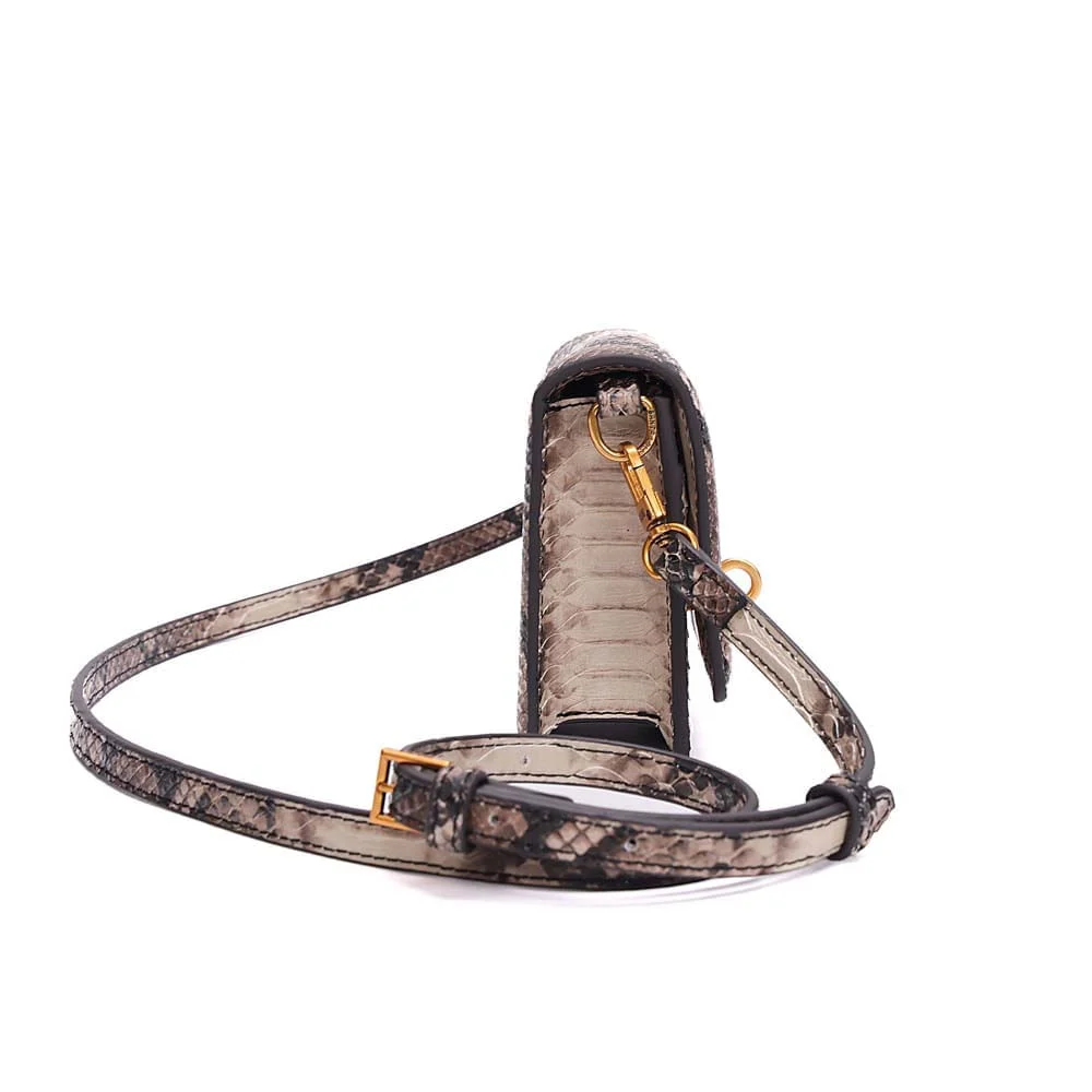 Bolsa Transversal Animal Print Cobra - vista 5 de 8