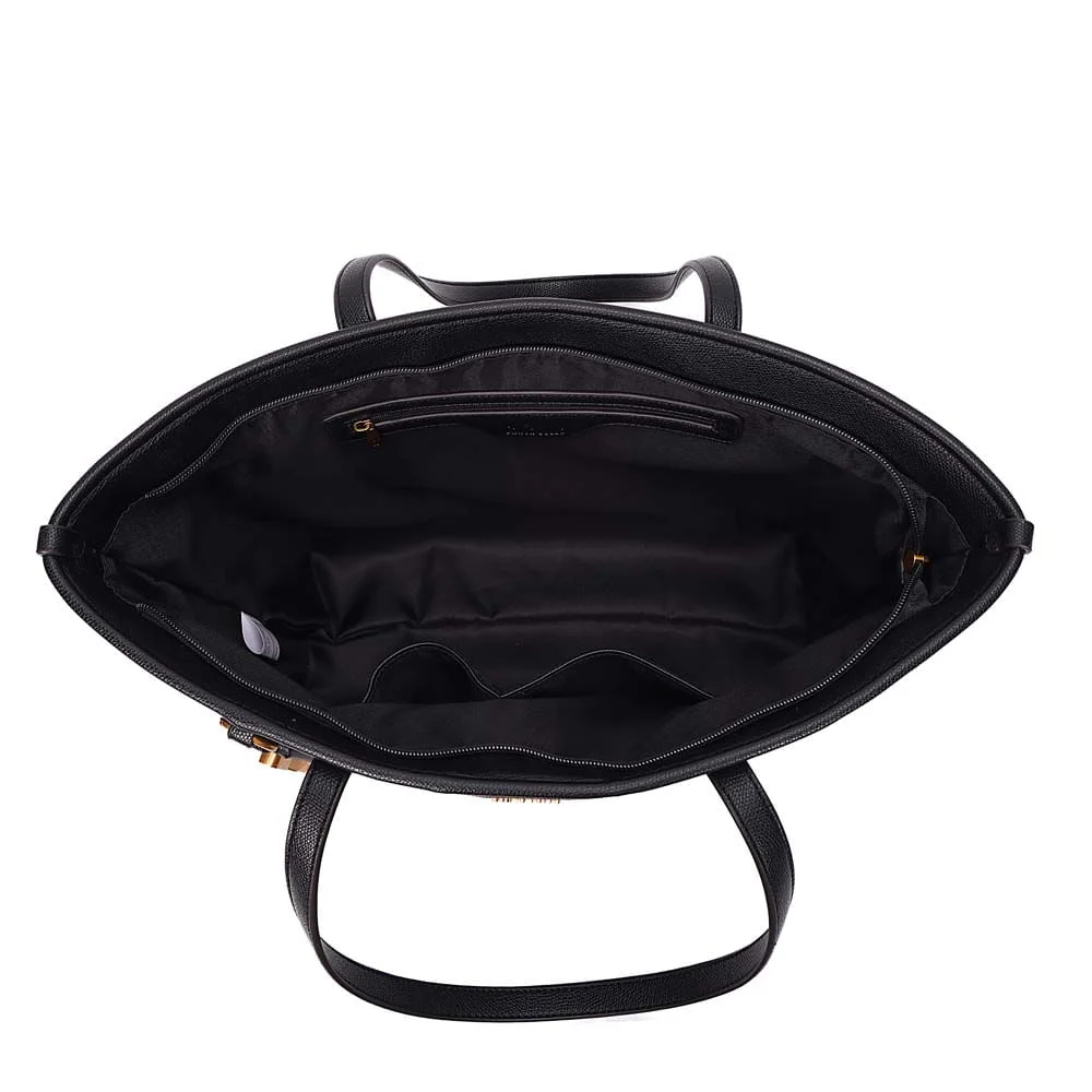 Bolsa Shopper Risco Alça De Ombro Preta - vista 7 de 7