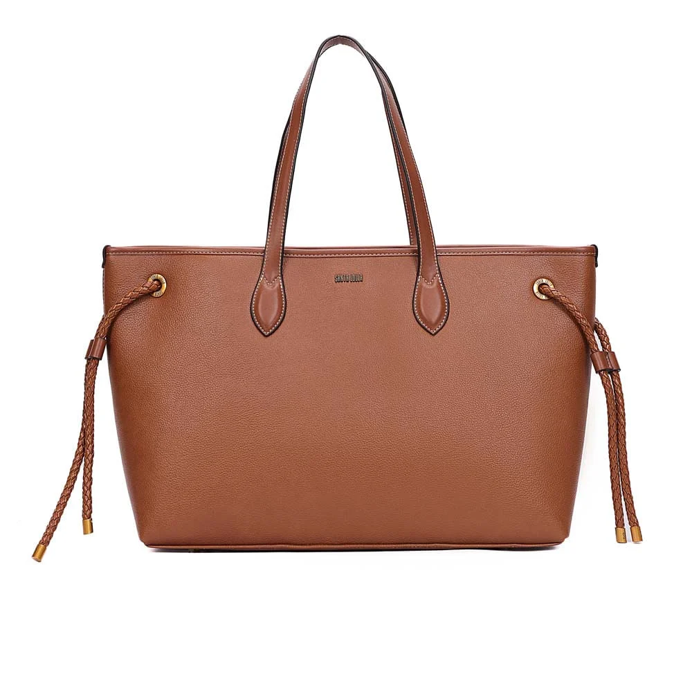 Bolsa Shopper Floater Alça De Ombro Marrom Safari - vista 1 de 7