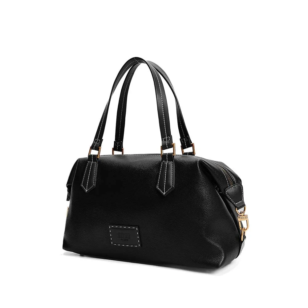 Bolsa Grande Floater Alça De Ombro Preta - vista 3 de 7