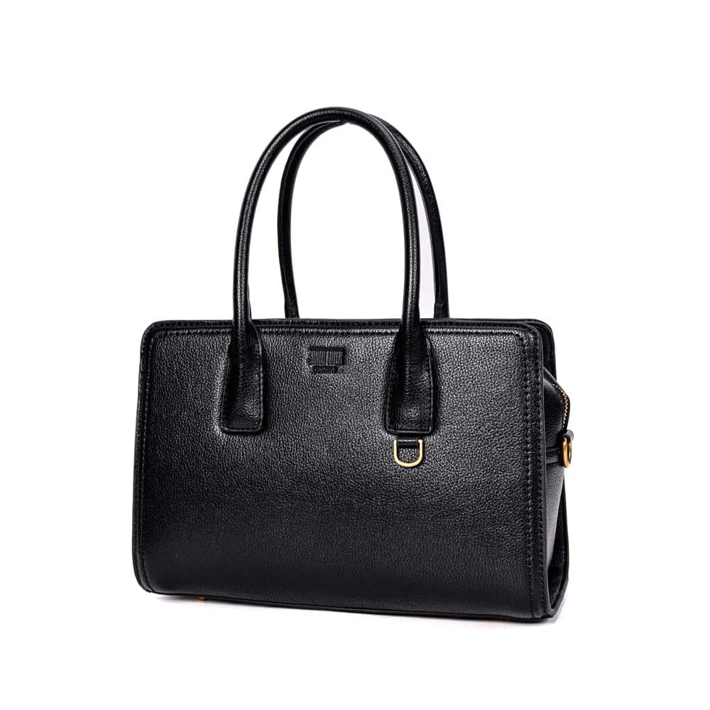 Bolsa Tote Floater Alça Dupla Preta - vista 3 de 7