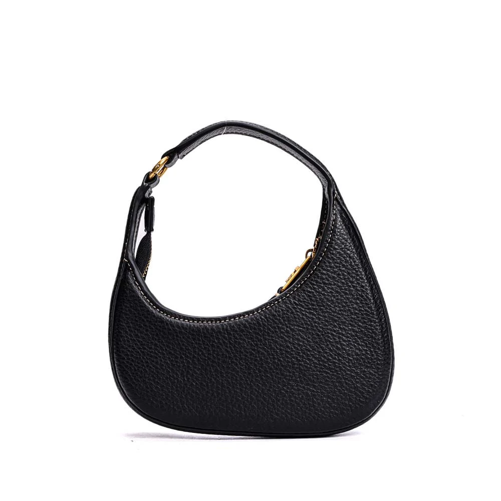 Bolsa Meia Lua Com Caixa Floater Preta - vista 6 de 8