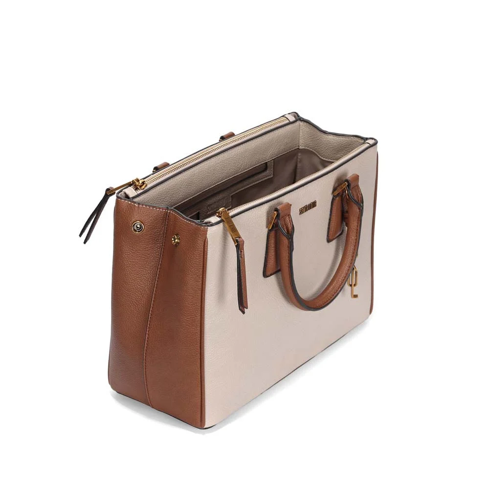 Bolsa Tote Grande Floater Alça Transversal Marfim - vista 3 de 3