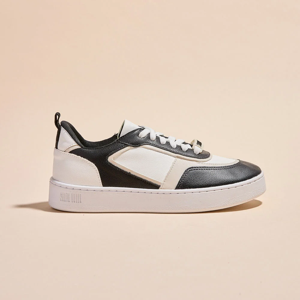 Tênis Floater Lux Preto E Branco - vista 1 de 2