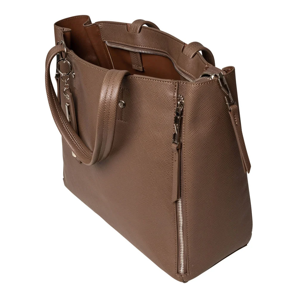 Bolsa Shopper Zíper Lateral Fendi - vista 4 de 4