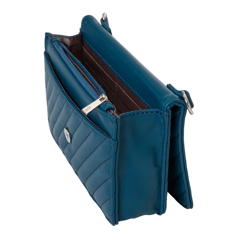 Bolsa média retangular verde - vista 3 de 3