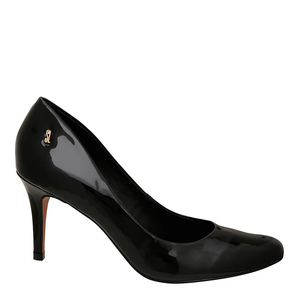 Scarpin Boneca Verniz Preto - vista 1 de 4