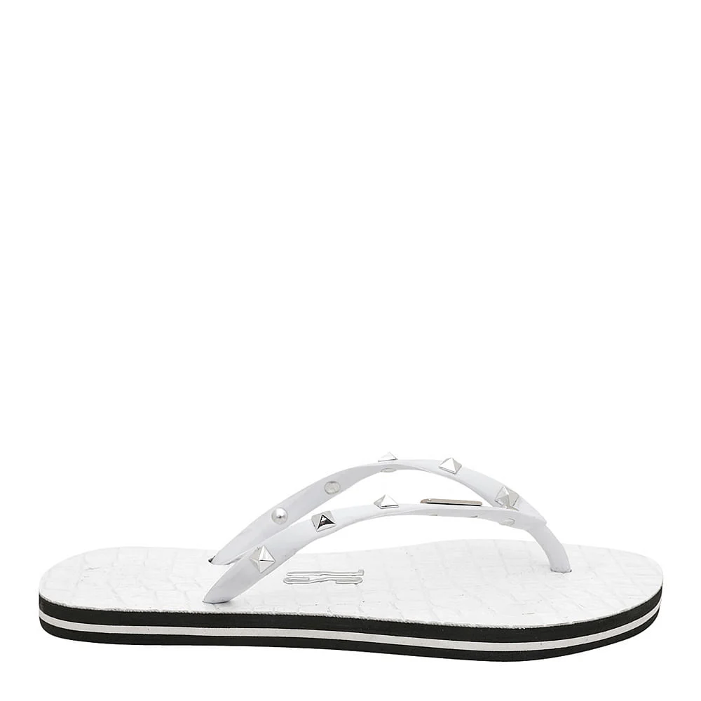 Flip Flop Croco Rebite Branco - vista 1 de 4