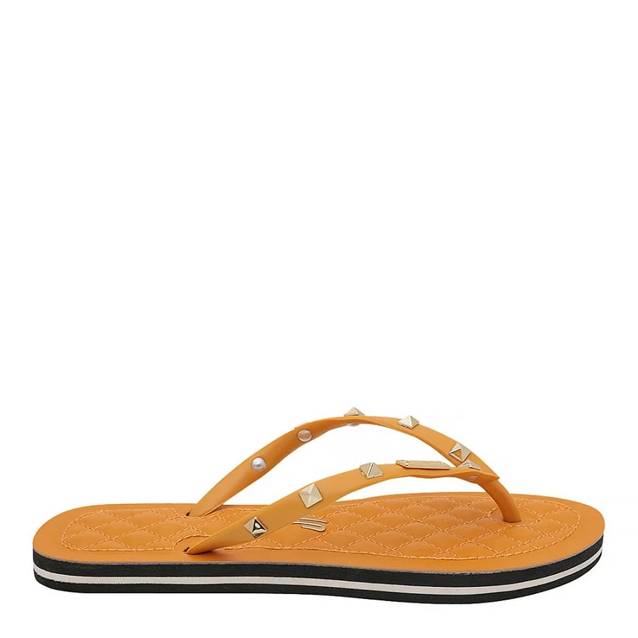 Flip Flop Rebite Amarelo - vista 1 de 4