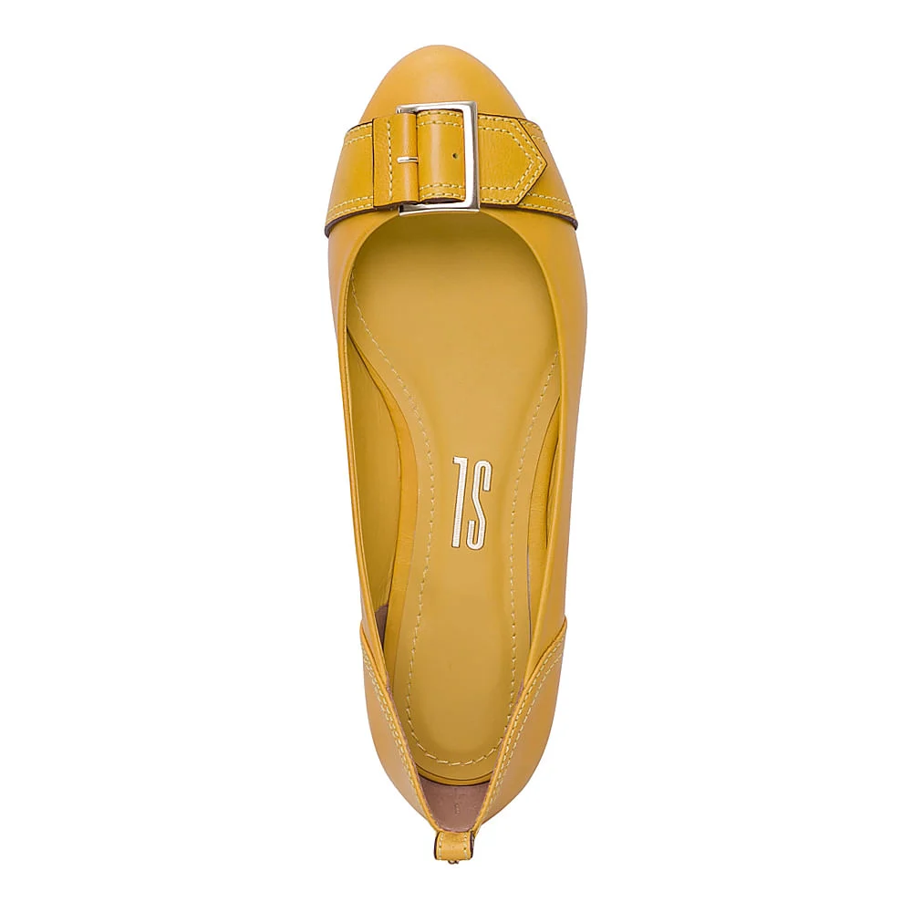 Sapatilha Sl Fivela Quadrado Amarelo - vista 4 de 4