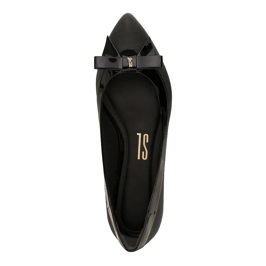 Sapatilha Milano Preto Bico Fino - vista 4 de 4