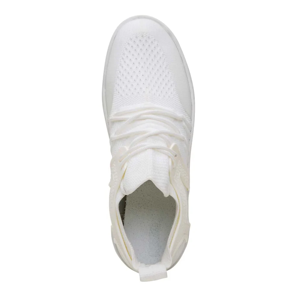 Tênis Knit Sola Alta Branco - vista 3 de 3