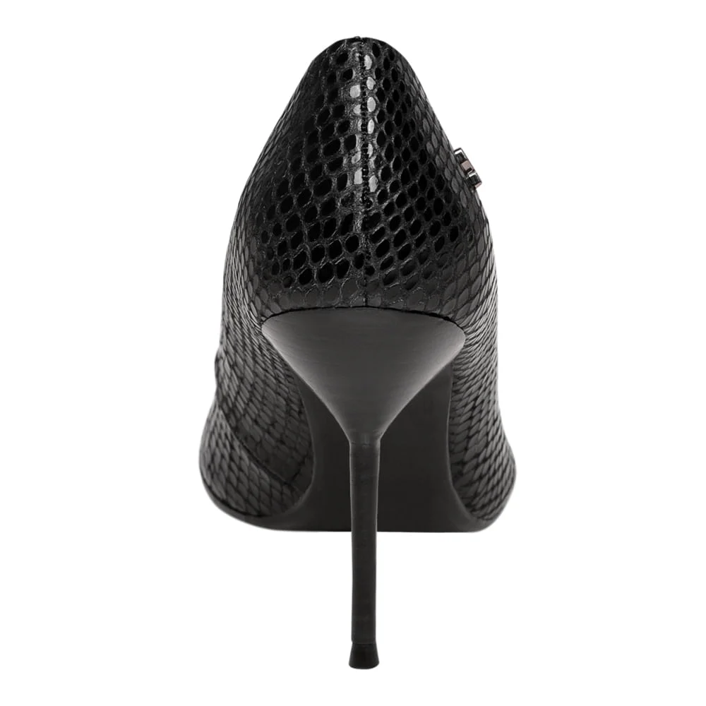Scarpin Westeros Preto - vista 3 de 4