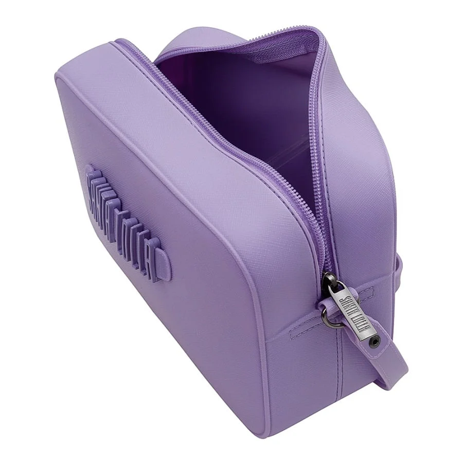 Bolsa Borracha Retangular Lilás - vista 4 de 4