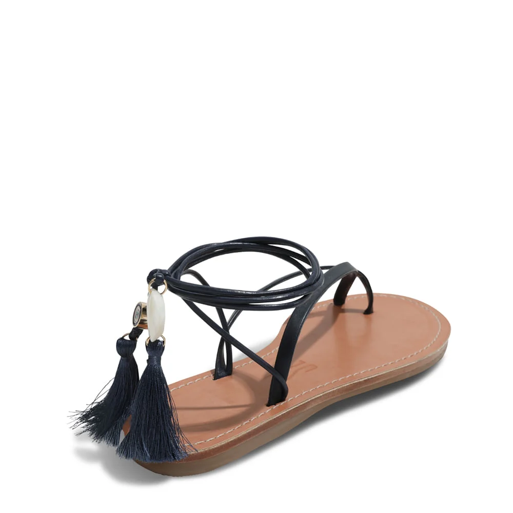 Rasteira Tassel Olho Grego Azul - vista 4 de 5