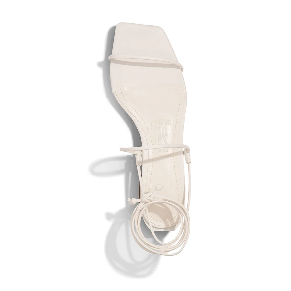 Rasteira Napa Santorine Branco - vista 2 de 4