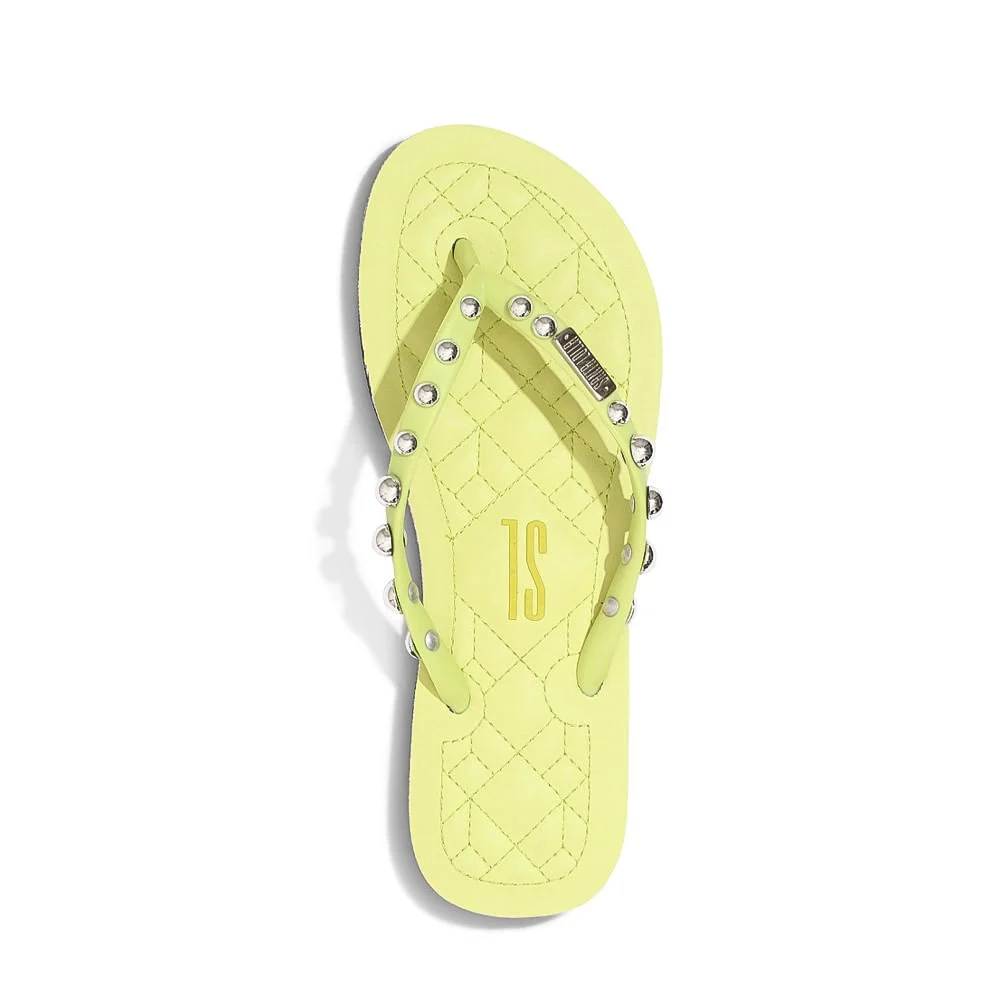 Flip Flop Napa Santorine Verde Lemon - vista 2 de 4