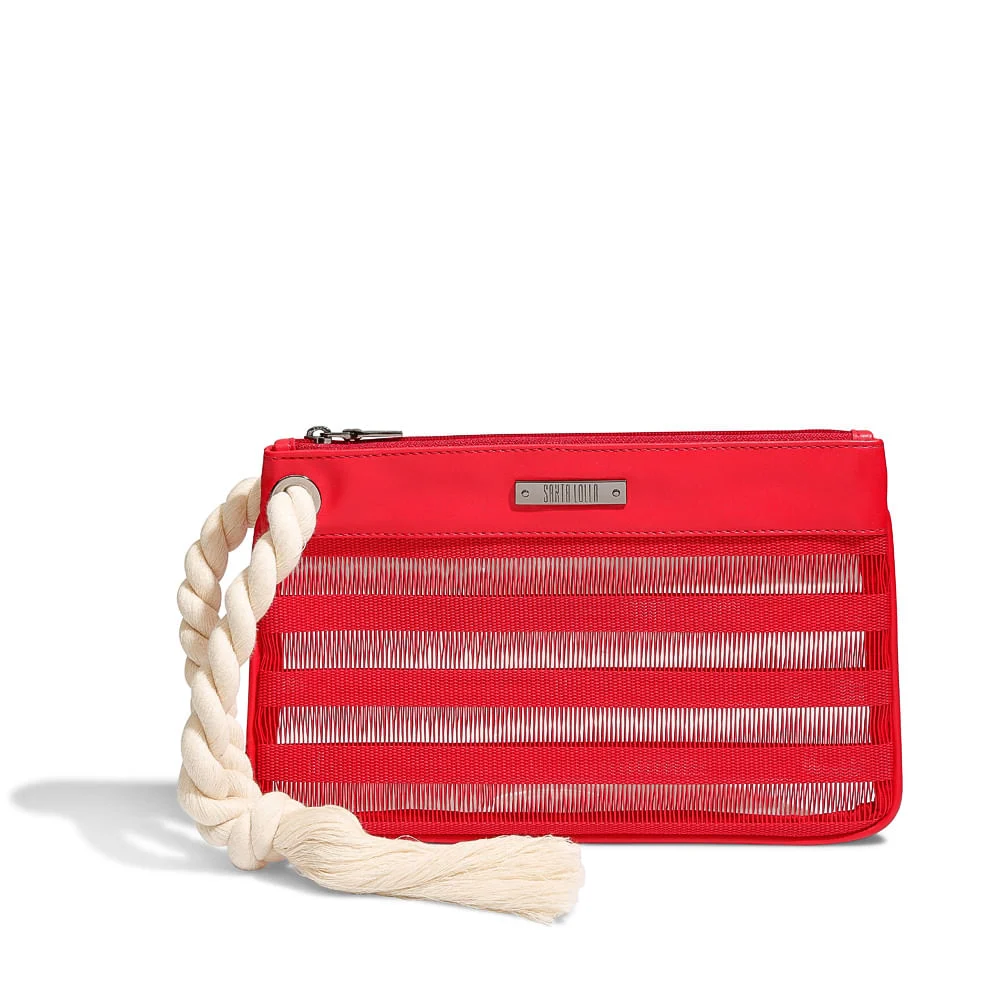 Clutch Tela Esportiva Vermelho - vista 1 de 3