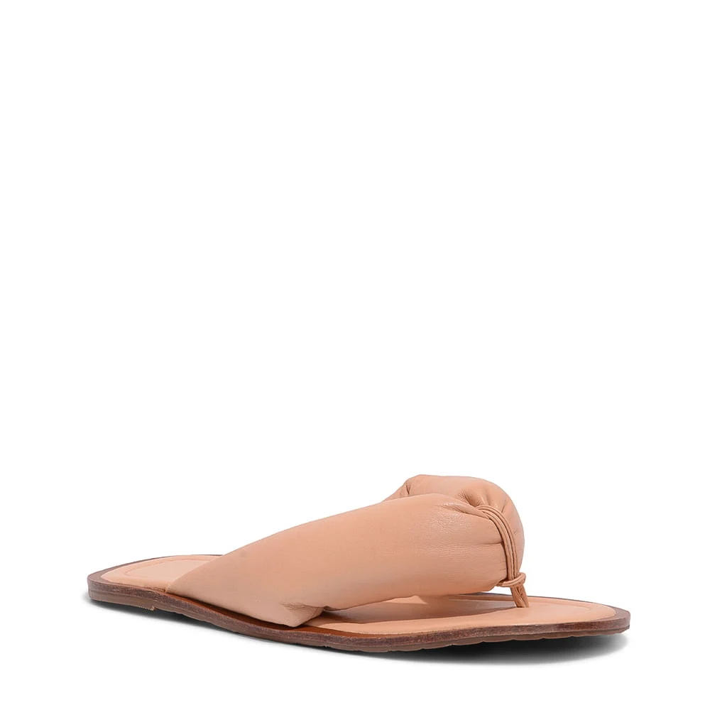 Rasteira Couro Nobre Soft Nude Rosado - vista 5 de 5