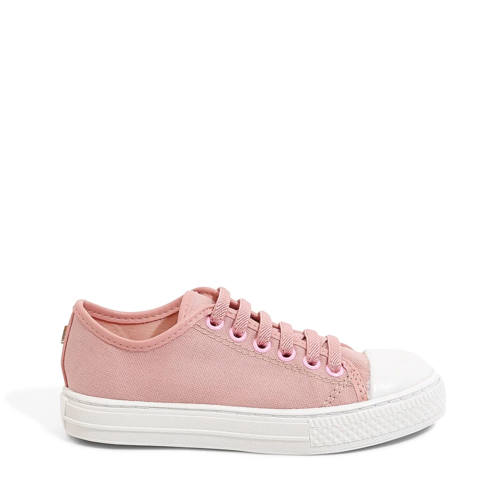 Tênis Infantil Rosa Antigo Lona Deserto - vista 1 de 4