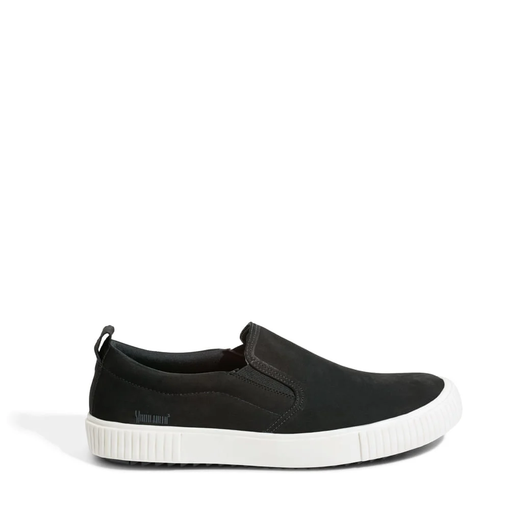 Tênis Slip on Masculino Nobuck Preto - vista 1 de 4