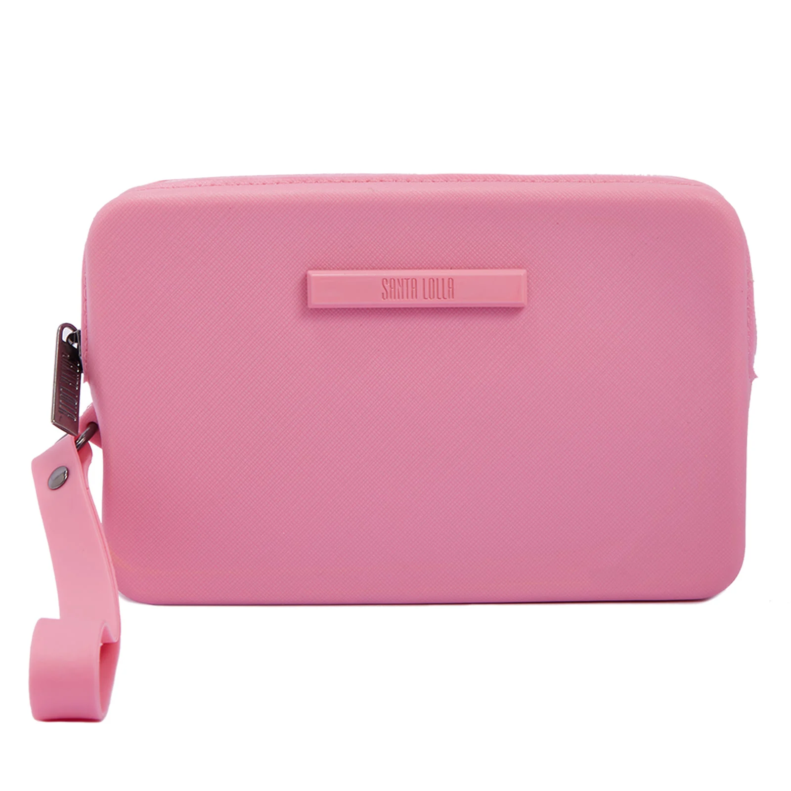 Clutch Borracha Rosa Chiclete - vista 1 de 5