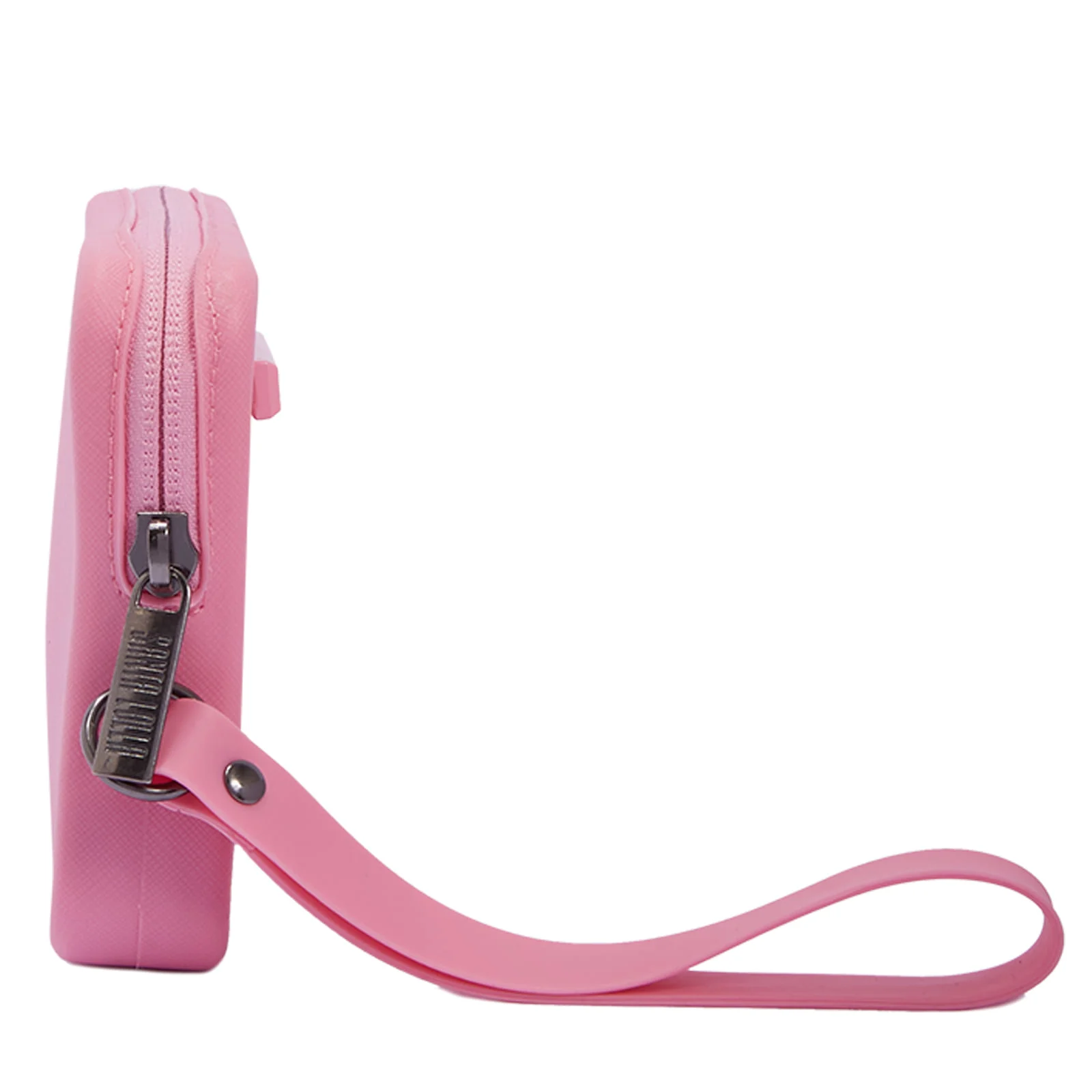 Clutch Borracha Rosa Chiclete - vista 2 de 5