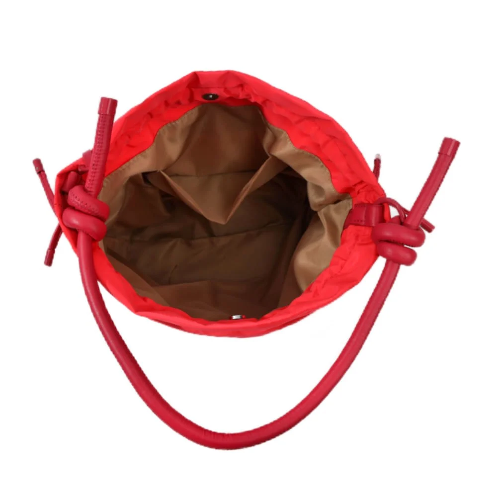 Bolsa Bucket Rosa Nylon Cordão - vista 6 de 6