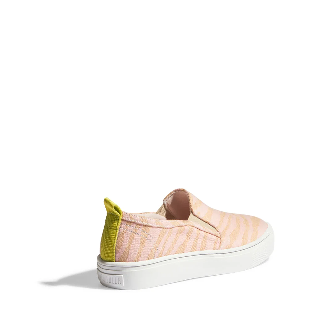 Tênis Slip On Infantil Rosa Zebra Eco - vista 4 de 4