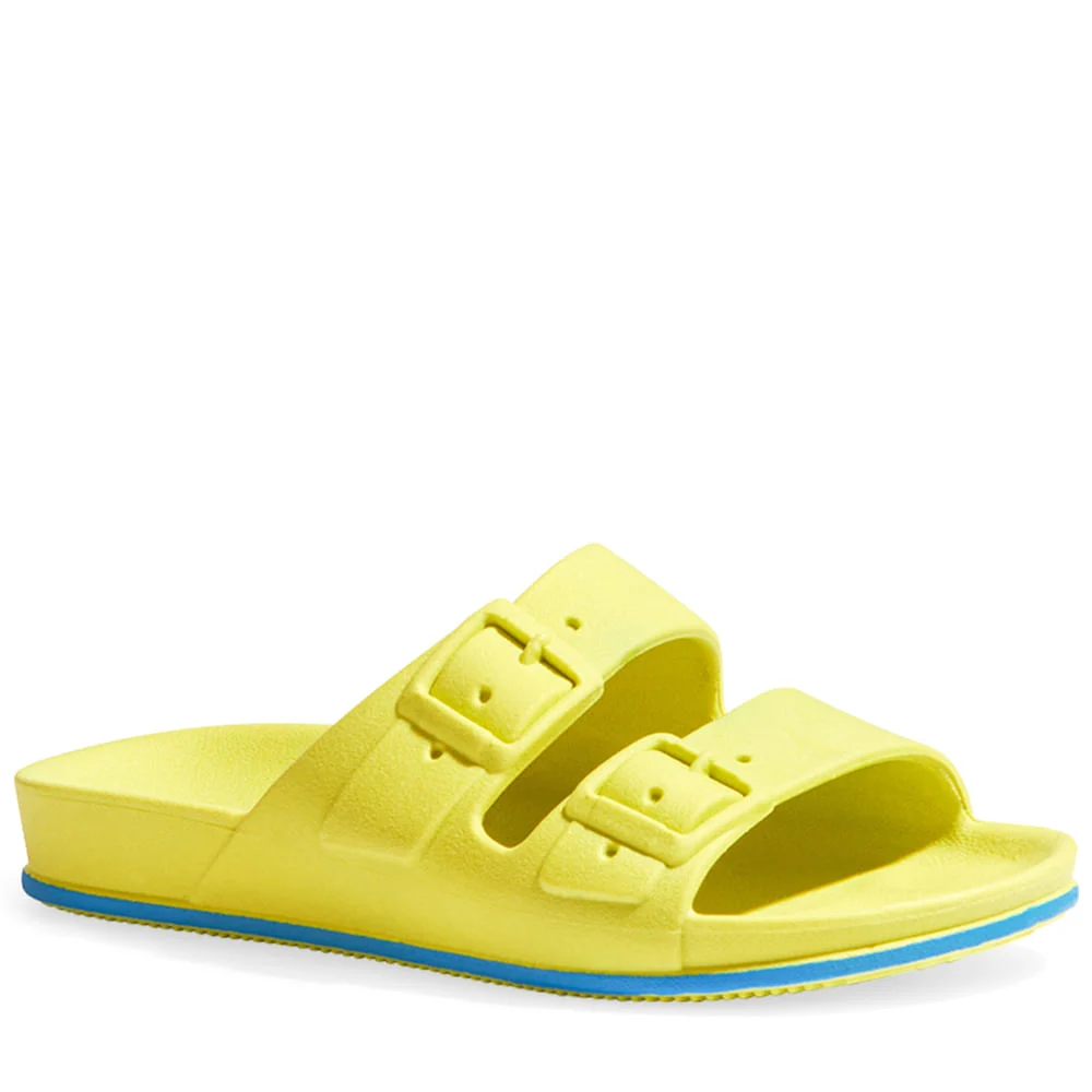 Sandália Slide Infantil Limão Borracha - vista 3 de 3